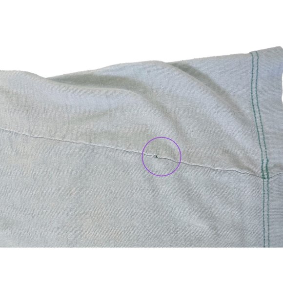 VTG 90s Christian Dior Light Blue Logo Boxy Tee | No Size Label - Picture 7 of 10